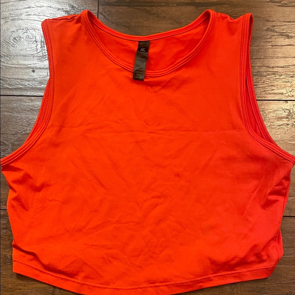 Kyodan Bright Red Crop Top